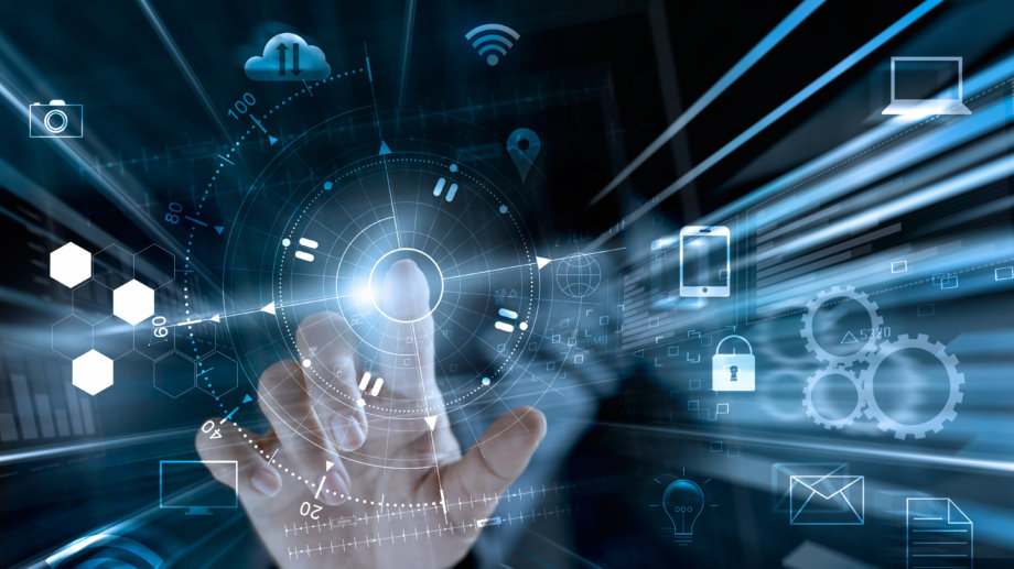 Businessman touching global networking data online shopping with icon customer worldwide connecting, m-banking and omni channel, multichannel Trust your email