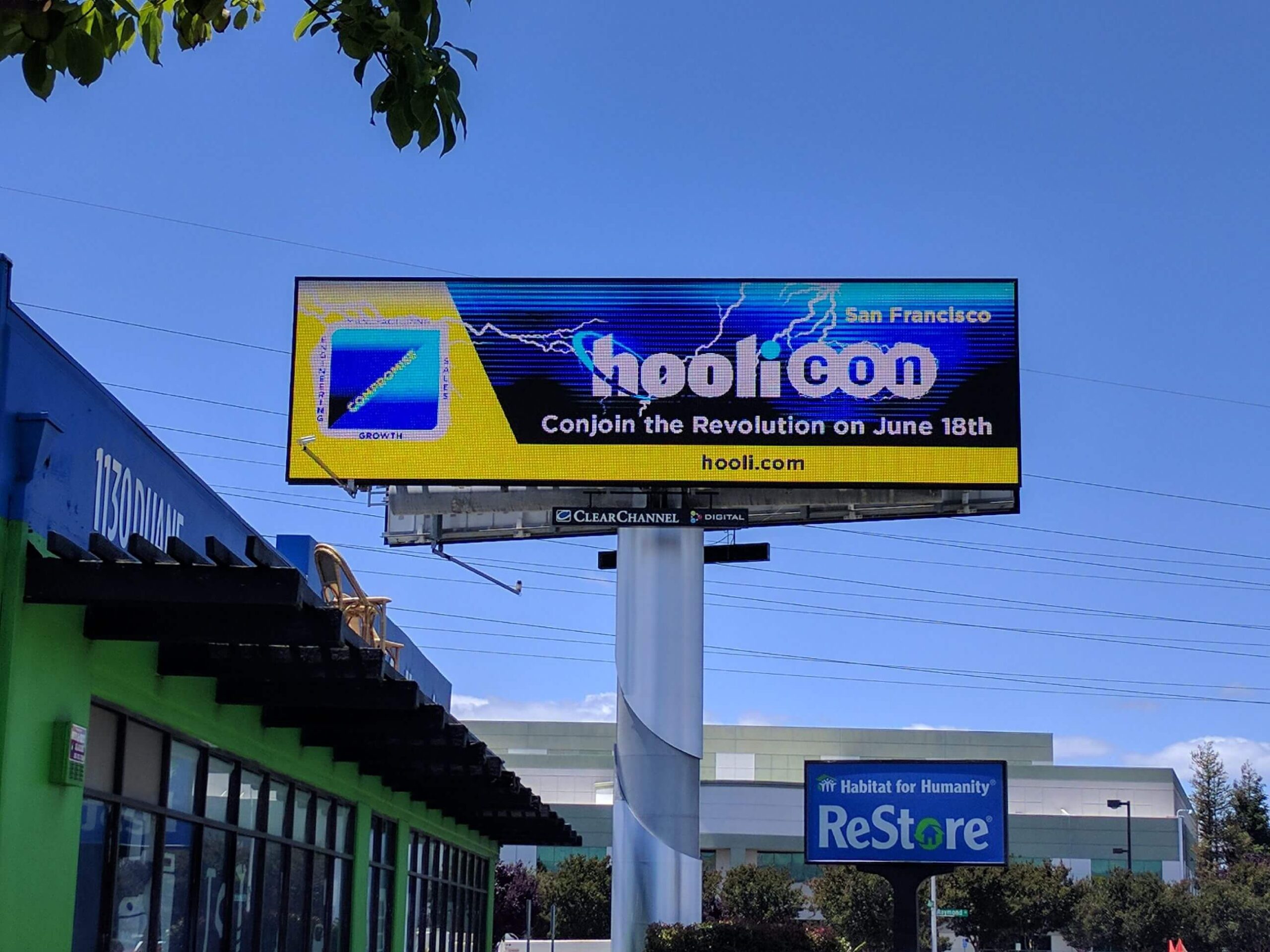 Hoolicon Billboard in Santa Clara, CA