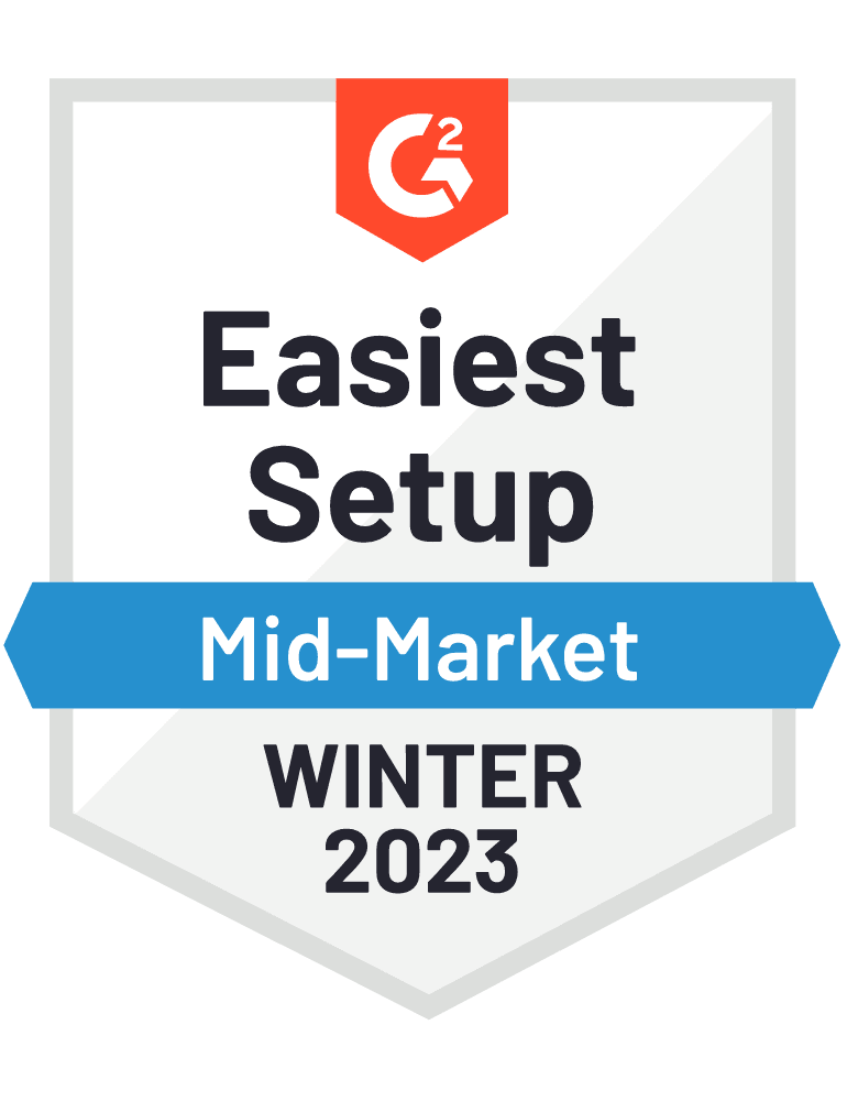 g2 easiest setup mid market 2023