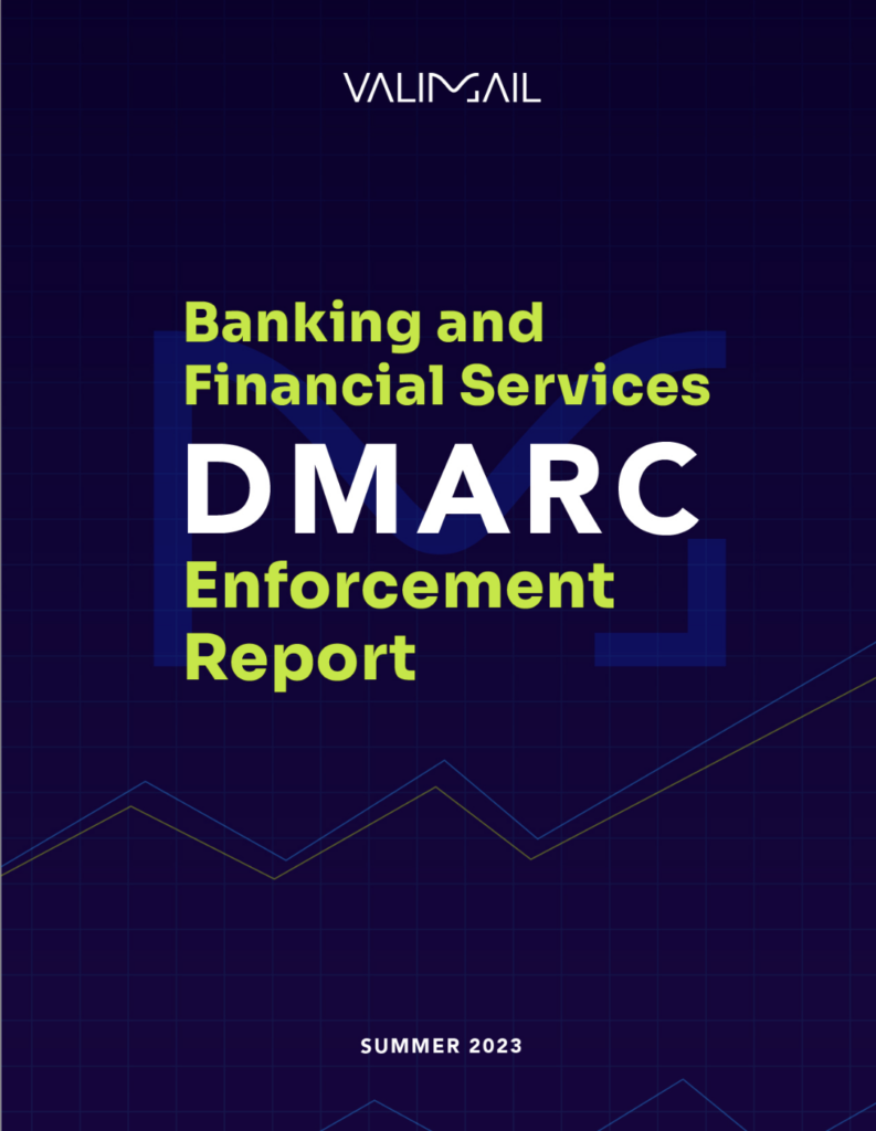 Banking and Financial Services DMARC Enforcement Report cover image