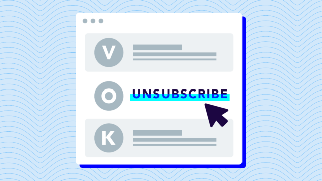 one-click unsubscribe email button
