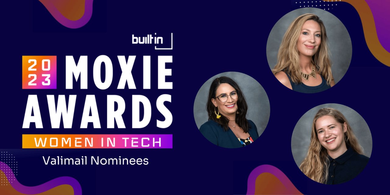 Valimail Nominees for BuiltIn Moxie 2023 Awards