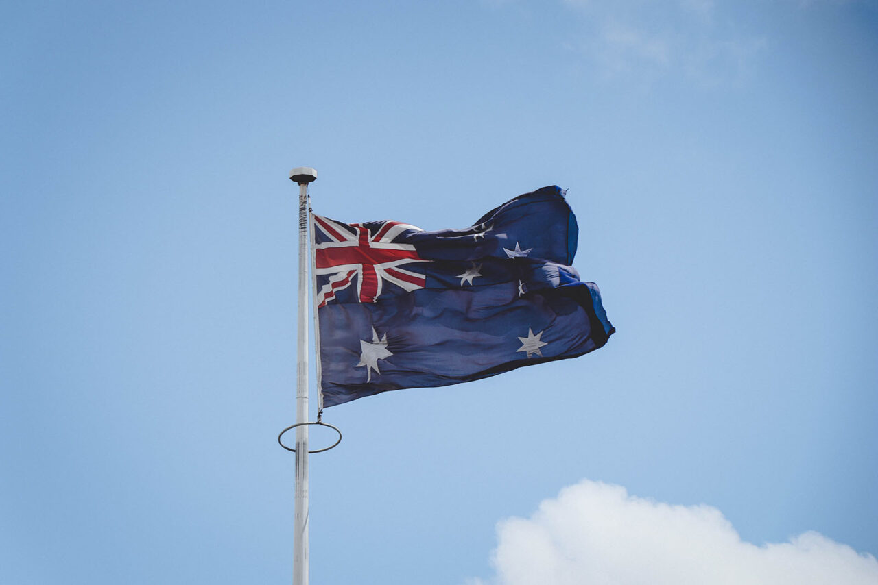 image of australian flag