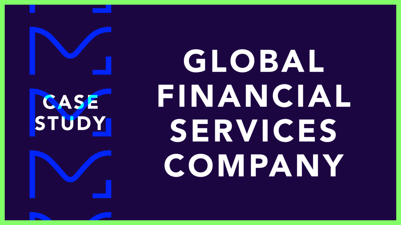 global financial services company case study