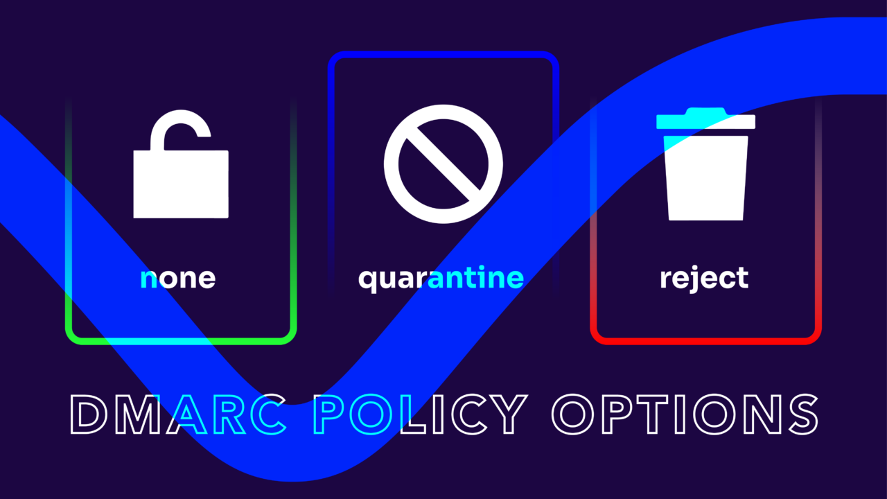 DMARC policy options