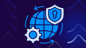 MTA-STS policy missing: image of security shield, globe, and cog