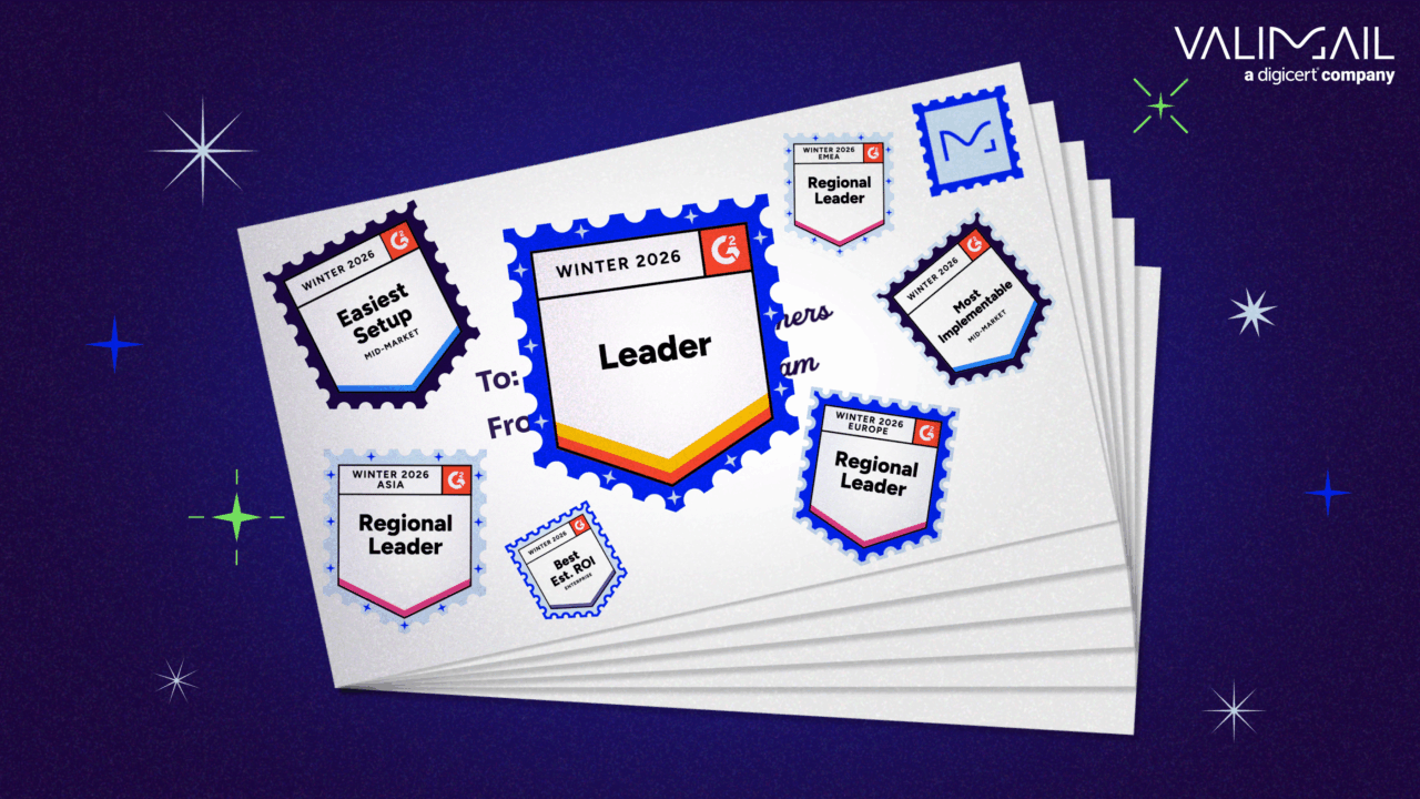 Valimail is G2's #1 DMARC solution in Winter 2026 reports