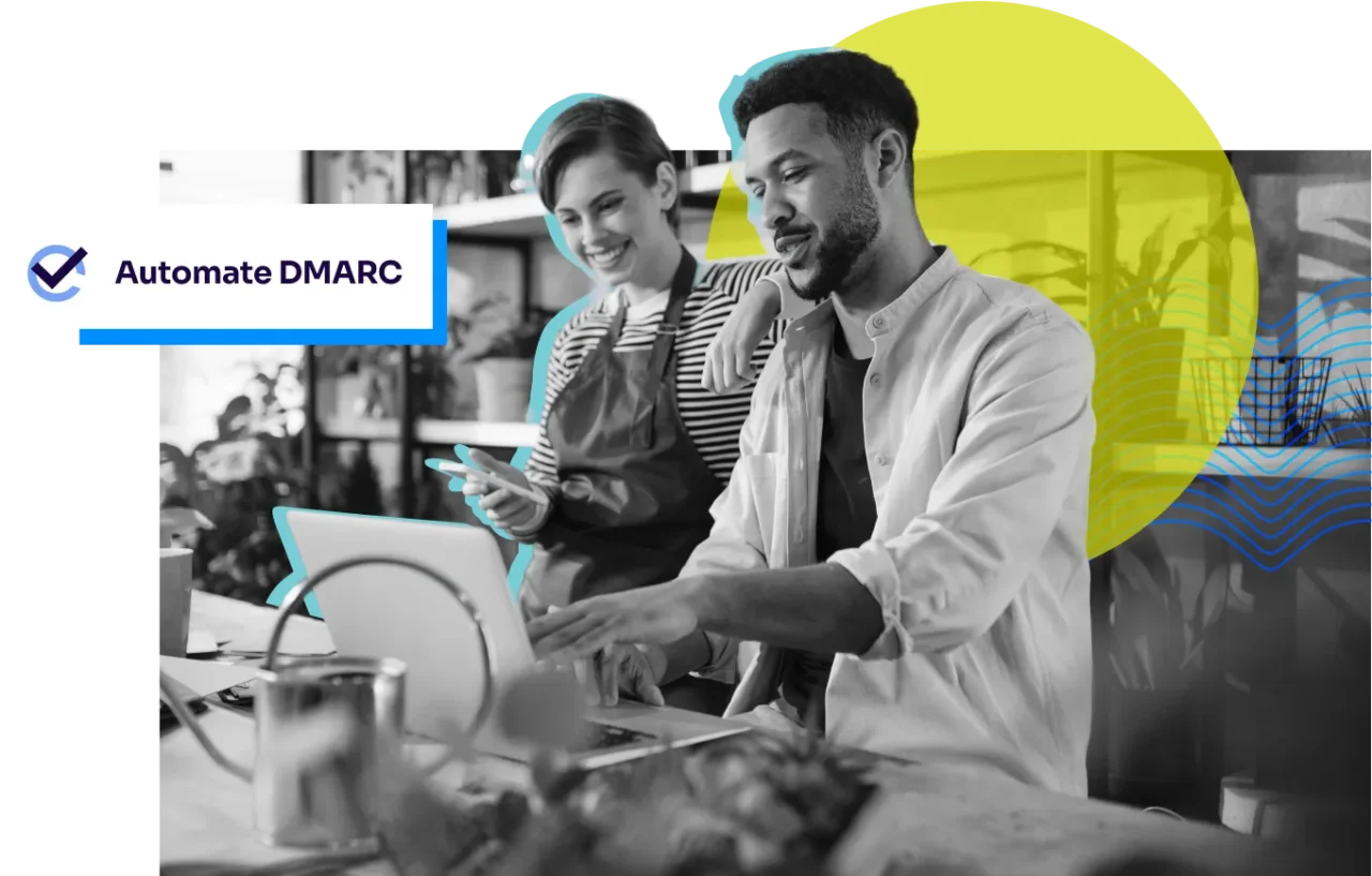 Easy to use email authentication platform for small businesses with DMARC automation