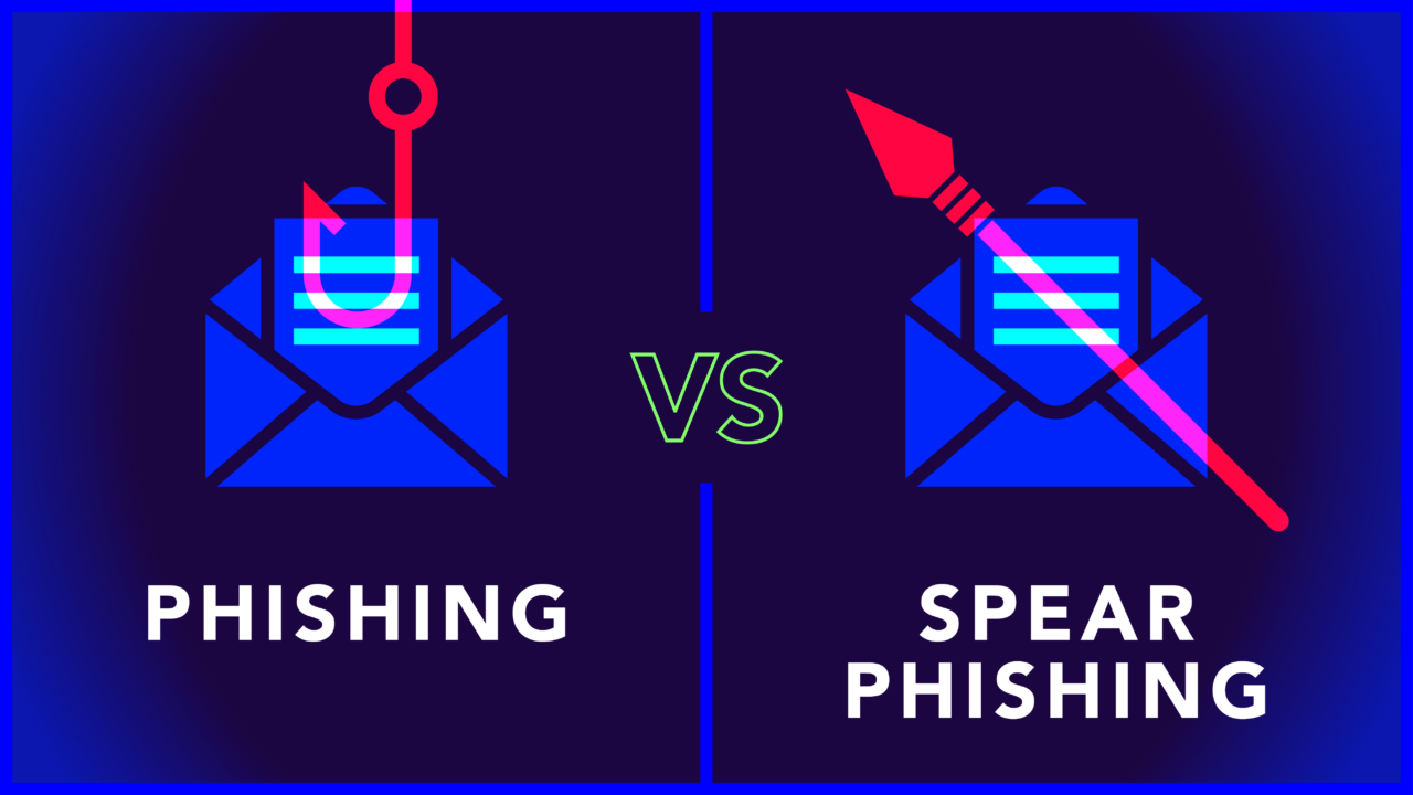 phishing vs spear phishing