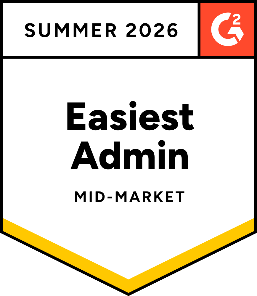 g2 summer 2026 easiest admin mid-market