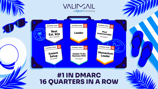 Valimail G2 2026 summer #1 in DMARC for 4 years